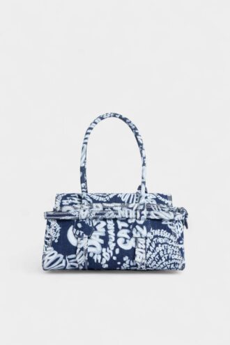 Rebel Hibiscus Twin Shoulder Bag