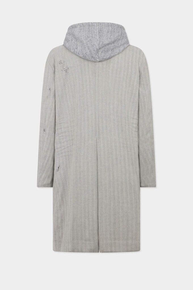 Ripped Hooded Coat Ripped Hooded Coat