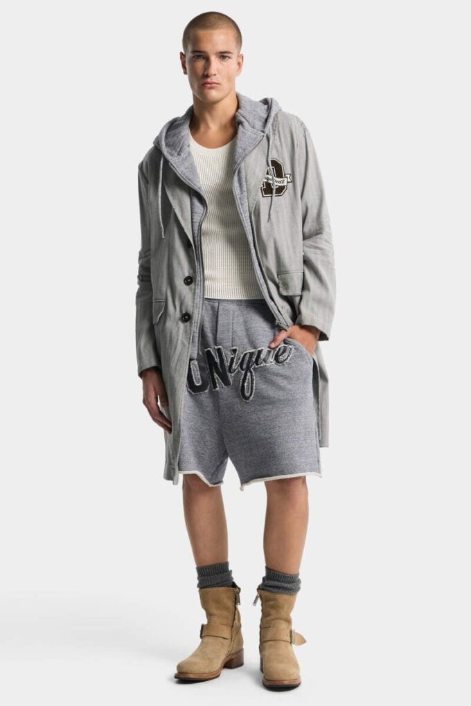 Ripped Hooded Coat Ripped Hooded Coat