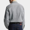 Striped Denim Canadian Vintage Shirt Striped Denim Canadian Vintage Shirt