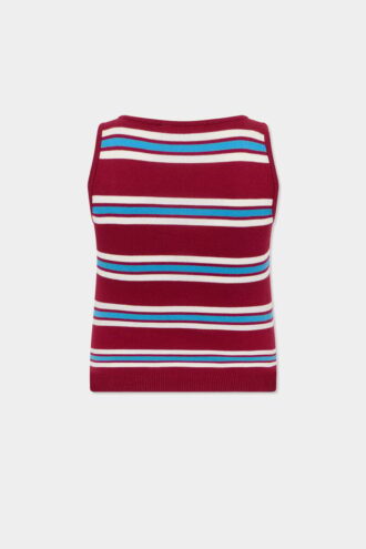 Striped Knit Tank Top