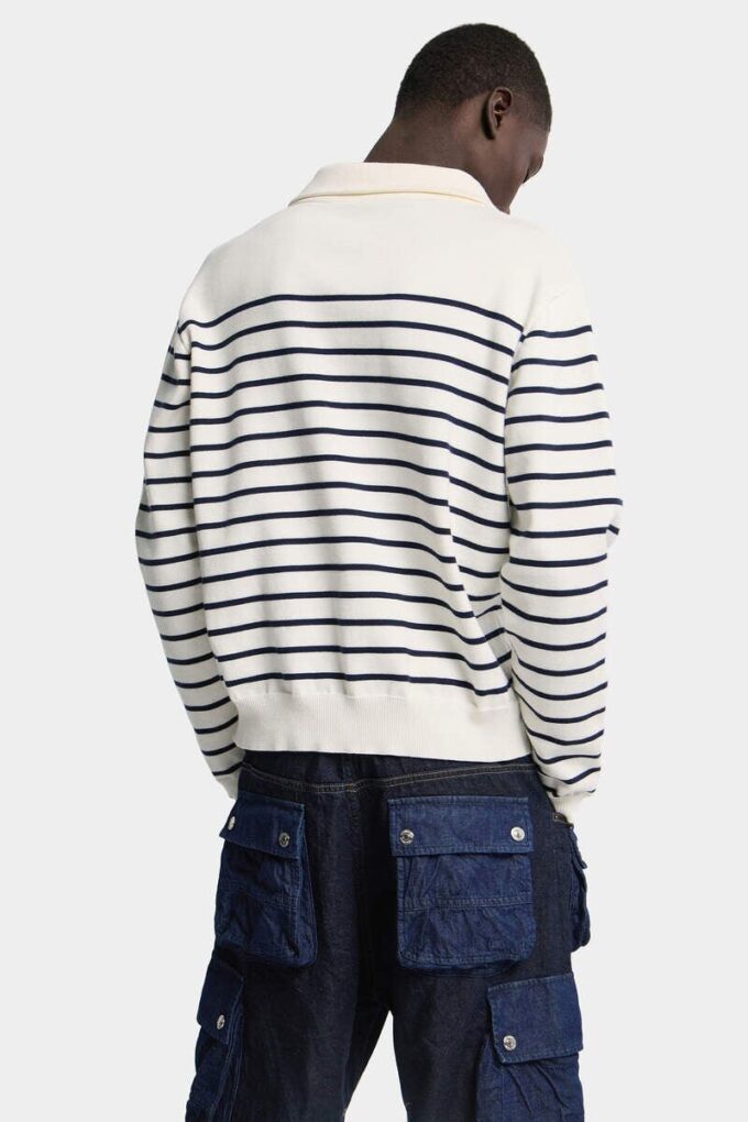 Striped Long Sleeves Polo Striped Long Sleeves Polo