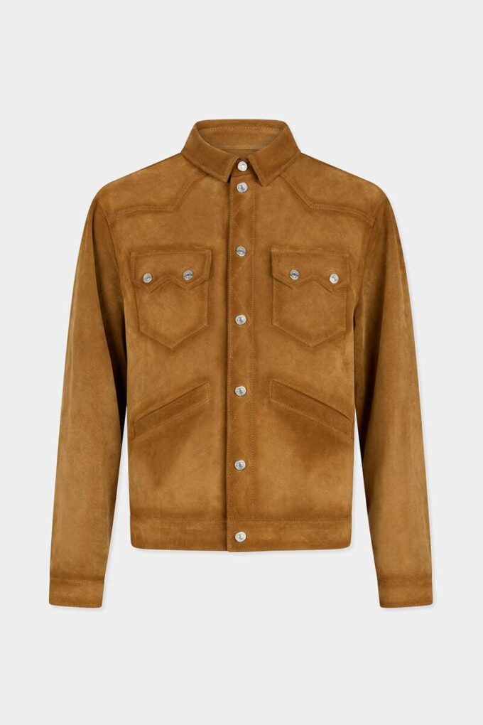 Suede Boxy Shirt Suede Boxy Shirt