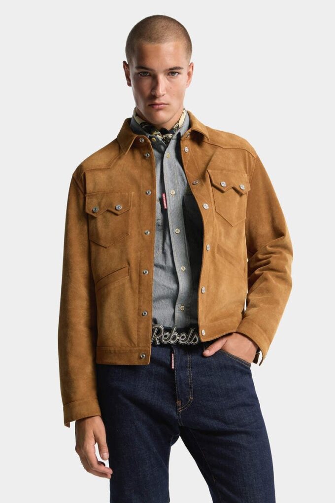 Suede Boxy Shirt Suede Boxy Shirt