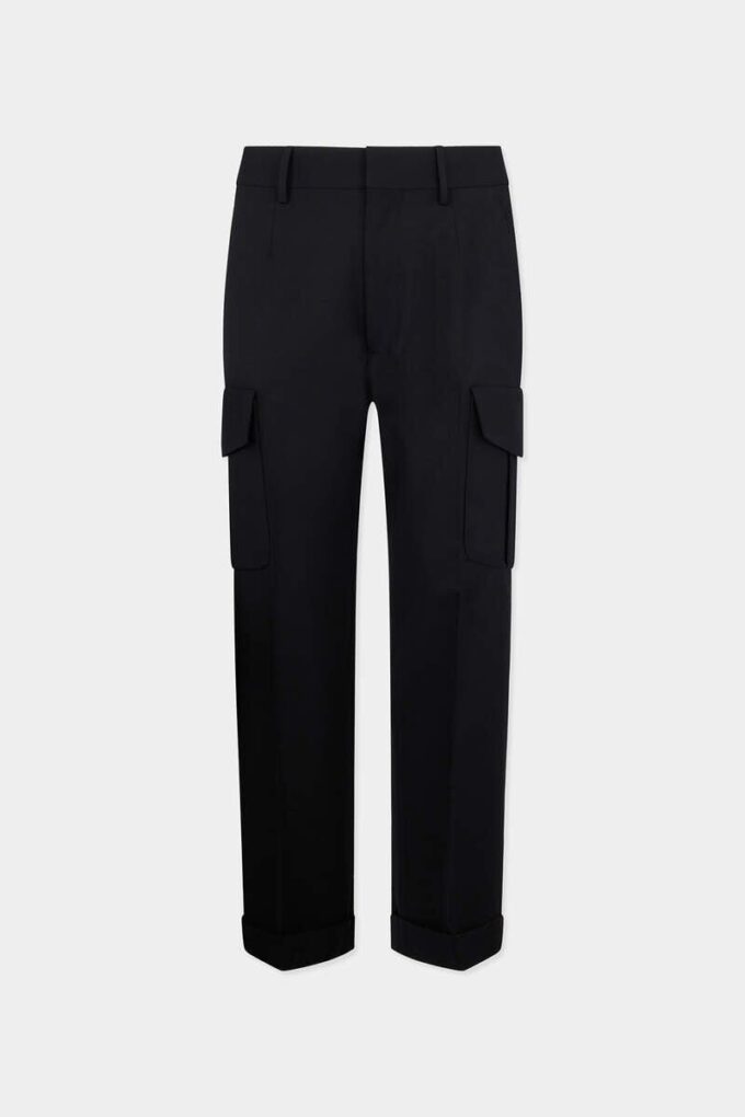Tropical Wool Straight Cargo Pant Tropical Wool Straight Cargo Pant