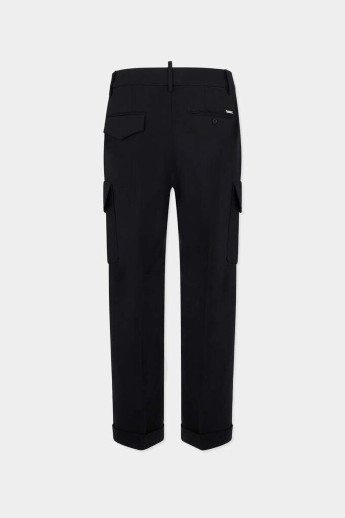 Tropical Wool Straight Cargo Pant Tropical Wool Straight Cargo Pant