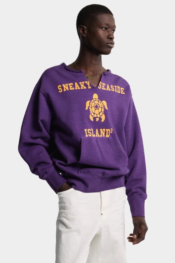 Vintage Dyed Long & Lean Fit Crewneck Vintage Dyed Long & Lean Fit Crewneck