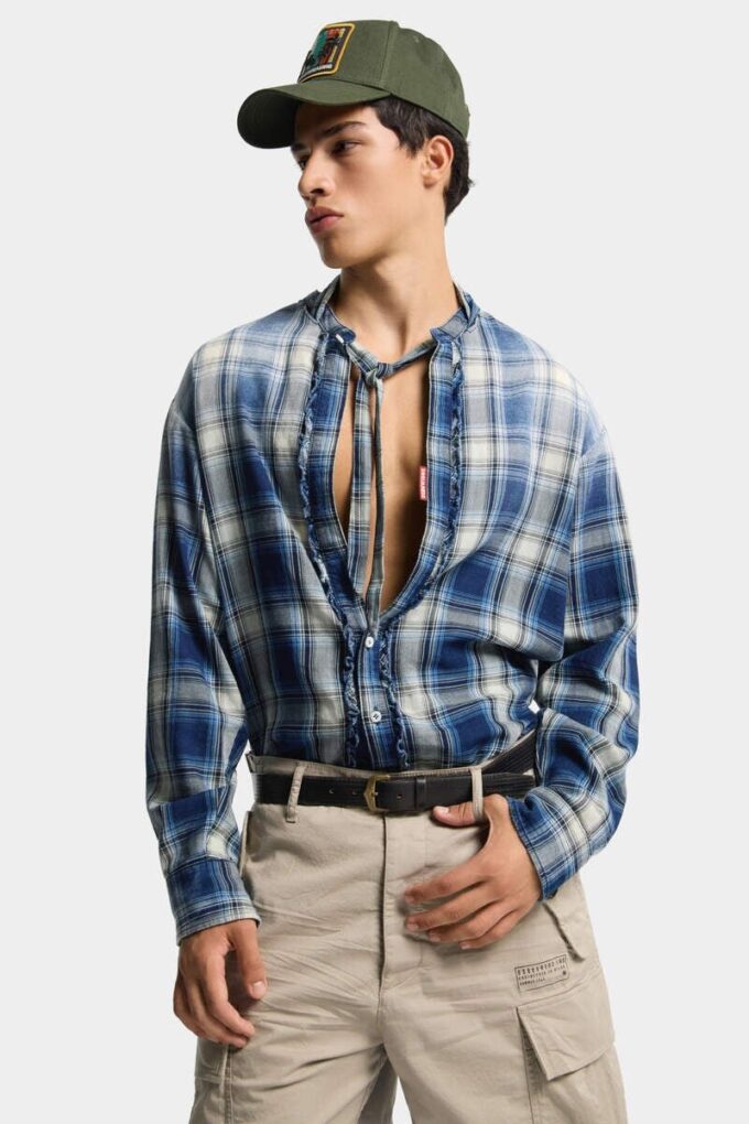 Wash Checked Shirt