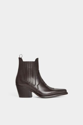 Western Dd Heeled Ankle Boots Western Dd Heeled Ankle Boots