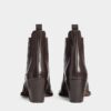 Western Dd Heeled Ankle Boots